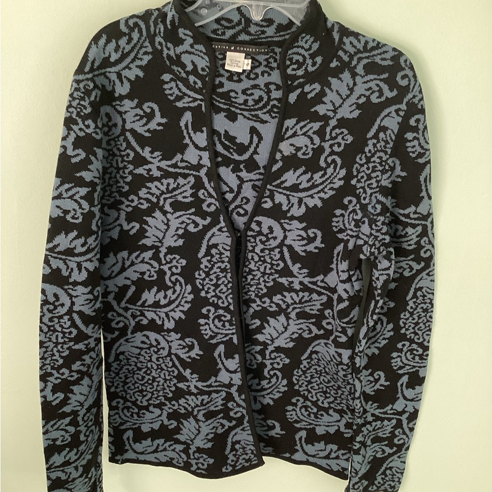 Peruvian Connection Cotton Toggle Blue Baroque sc… - image 6